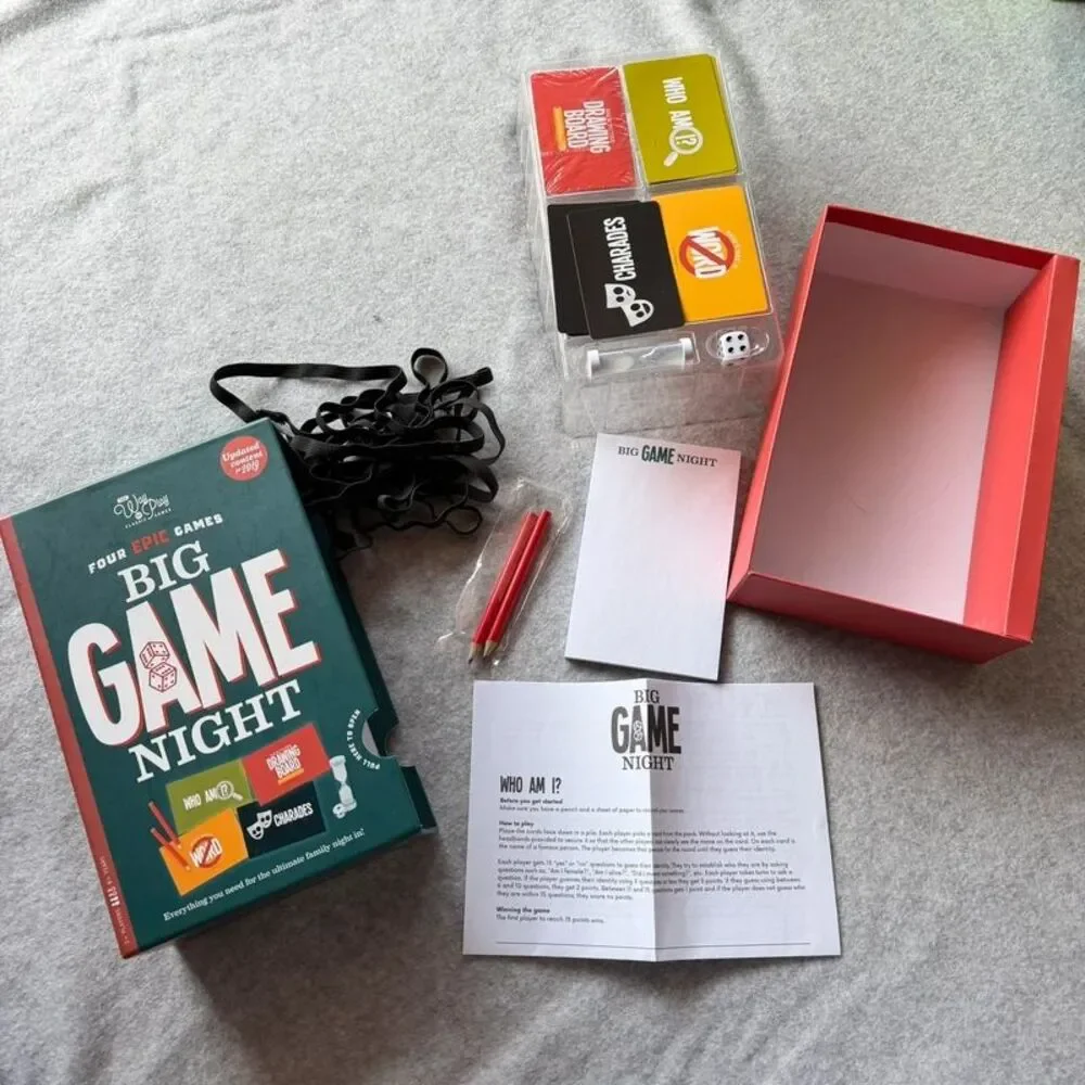 Big Game Night Four Epic Games Family Fun
